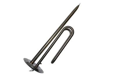 Тэн для водонагревателя, для Thermex, 1500W, нержавейка, резьба под анод М6, фланец 82 мм